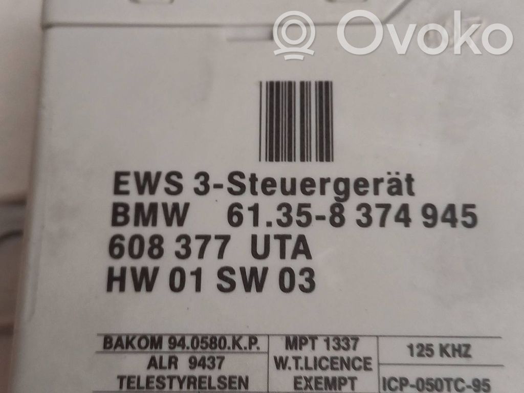 BMW 5 E39 Immobilizer control unit/module 