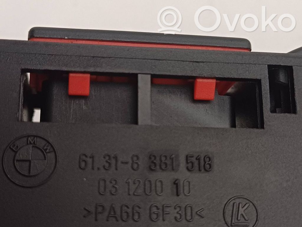 Electric window control switch   61318381518,03120010