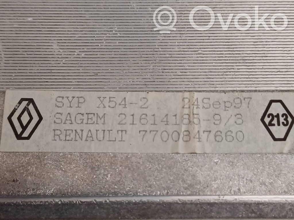 Renault Safrane Engine control unit/module 