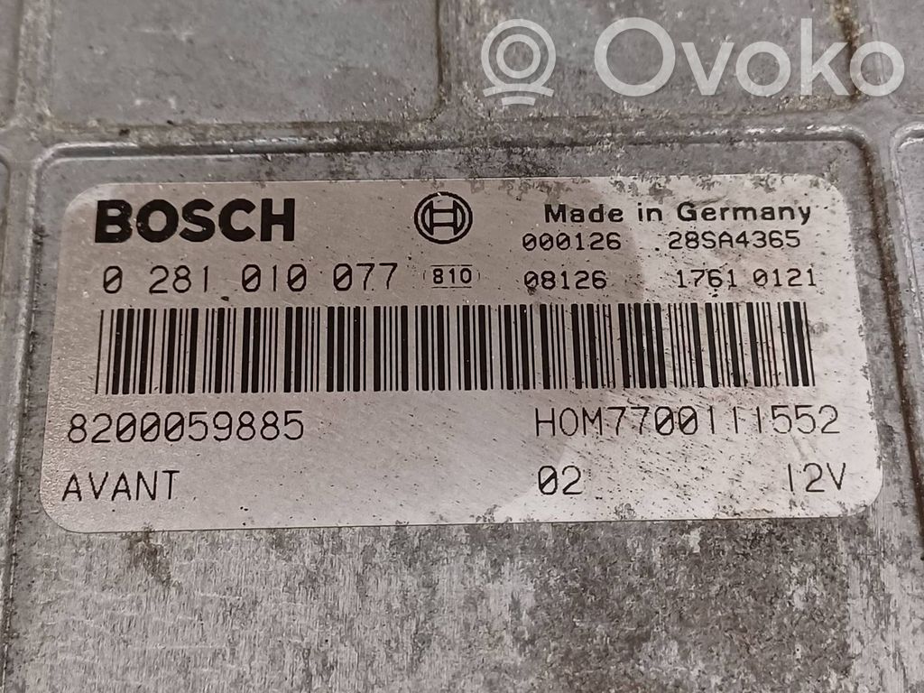 Renault Scenic I Engine control unit/module 