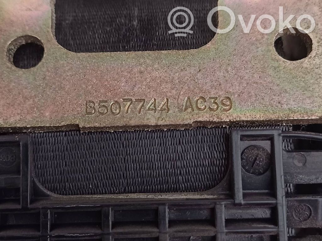 Peugeot 407 Pas bezpieczeństwa fotela tylnego 