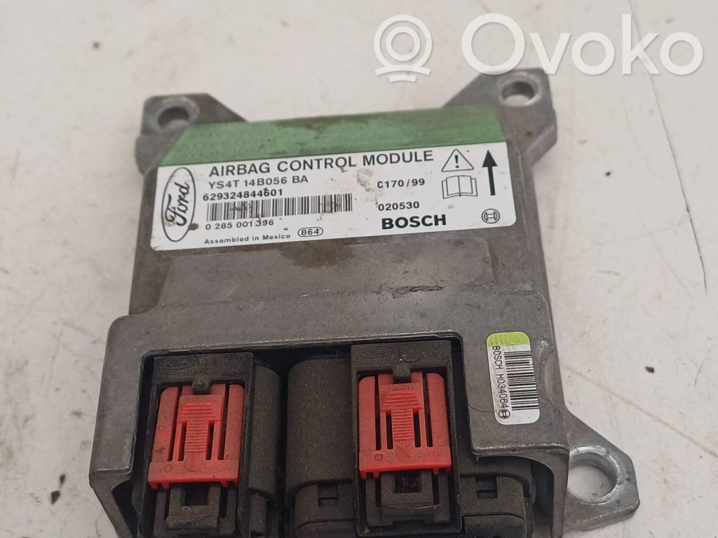 Airbag control unit/module   YS4T14B056BA,0285001396