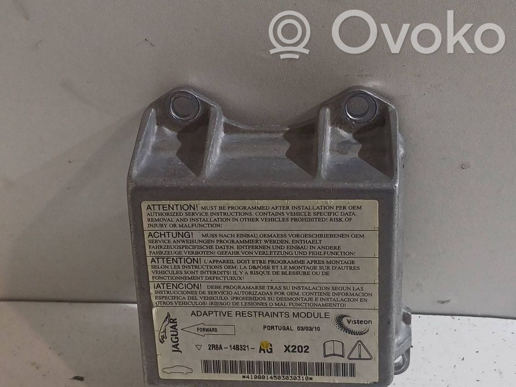 Unidad de control/módulo del Airbag   2R8A14B321H