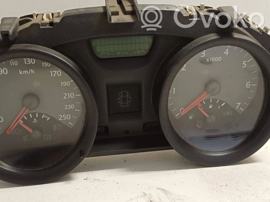 Renault Megane II Spidometrs (instrumentu panelī) 