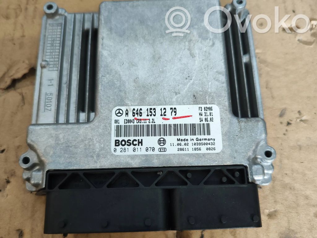 Mercedes-Benz E W211 Engine control unit/module 