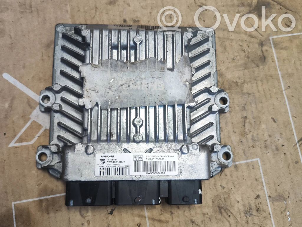 Peugeot 607 Engine control unit/module 