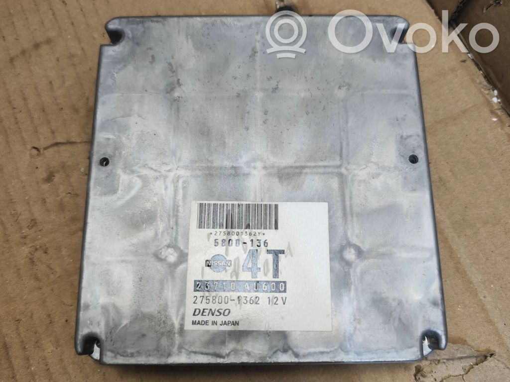 Engine control unit/module   23710AU600,2758001362,5800136