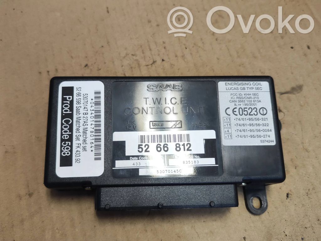 Saab 9-5 Comfort/convenience module 
