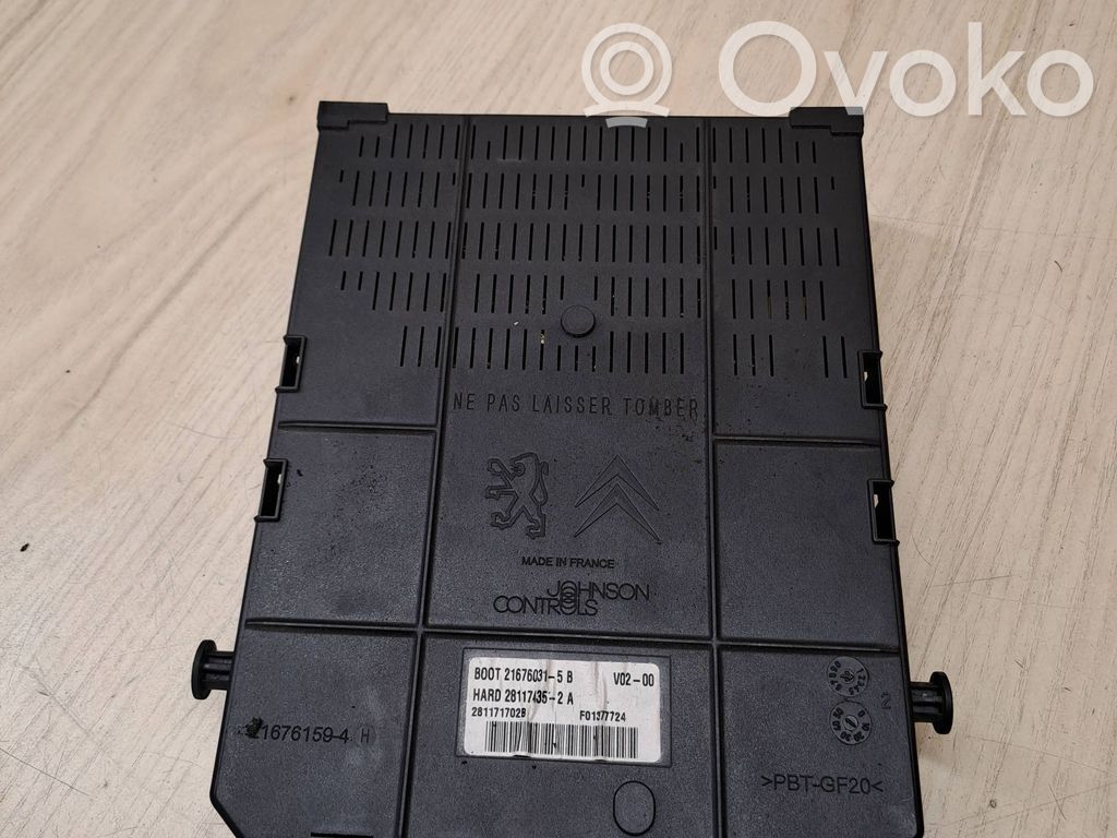 Peugeot 307 Comfort/convenience module 