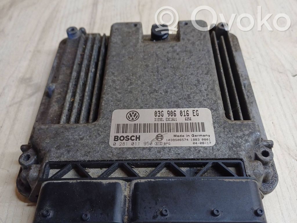 Seat Altea XL Engine control unit/module 