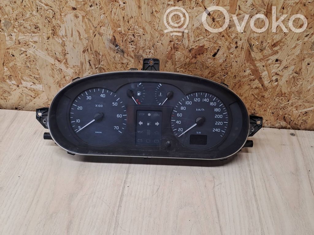 Renault Scenic I Speedometer (instrument cluster) 