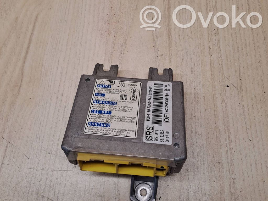 Honda Jazz Airbag control unit/module 