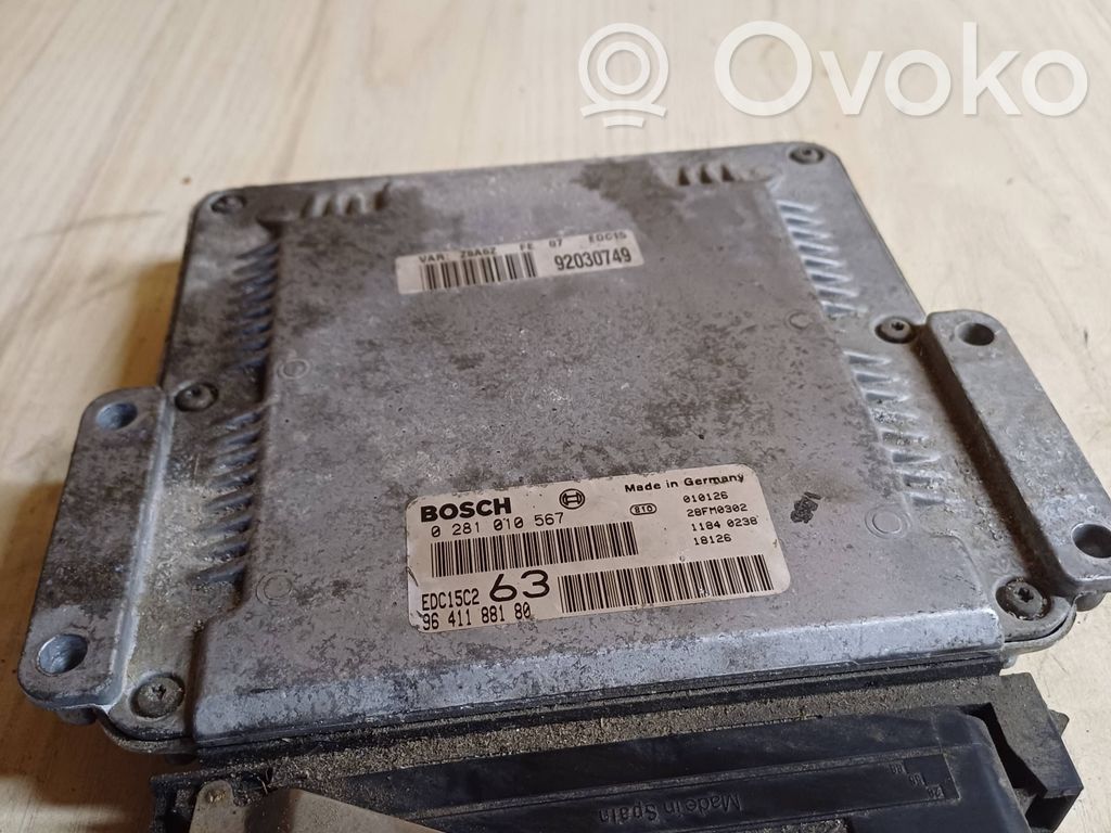 Peugeot 607 Engine control unit/module 