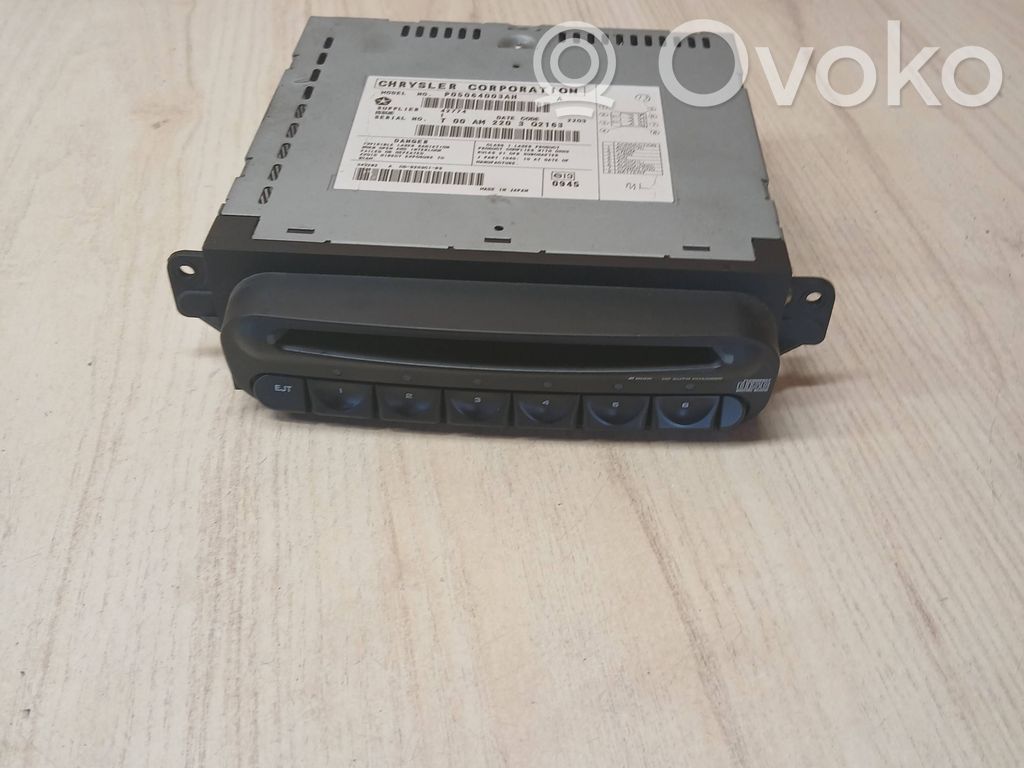 Chrysler Voyager Radio/CD/DVD/GPS-pääyksikkö 