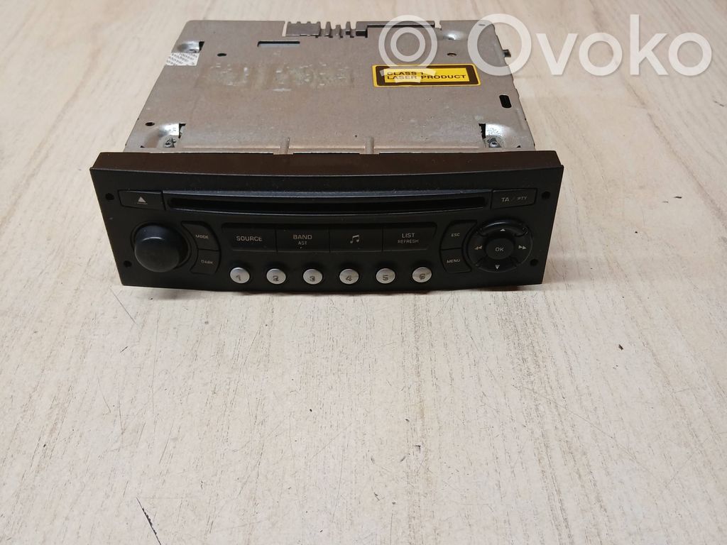 Peugeot 307 Panel / Radioodtwarzacz CD/DVD/GPS 