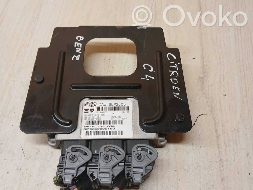 Engine control unit/module   9653979480,16735054,9659099180