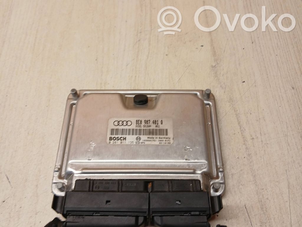 Engine control unit/module   8E0907401Q,0281011135,1039S01751