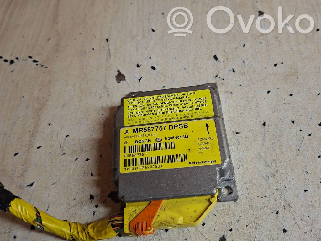 Mitsubishi Colt Module de contrôle airbag 