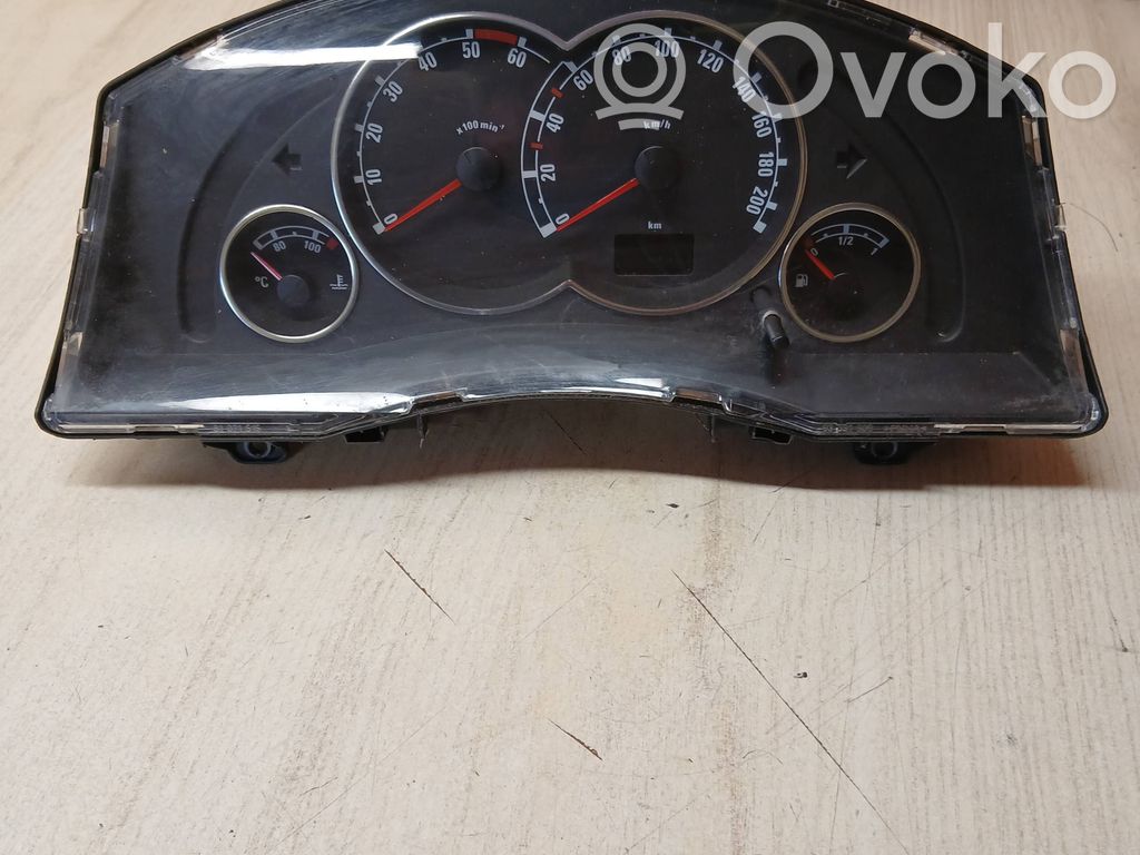 Opel Meriva A Speedometer (instrument cluster) 