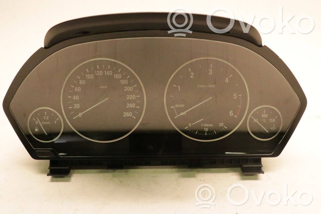 BMW 3 F30 F35 F31 Geschwindigkeitsmesser Cockpit 