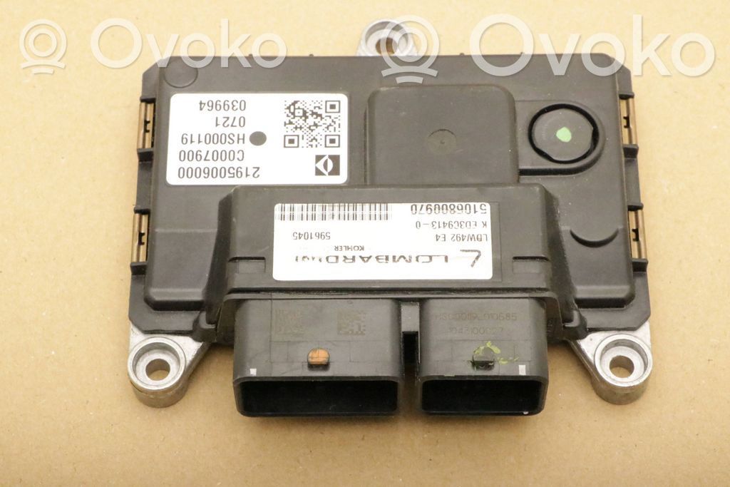 Microcar M.GO Other control units/modules 