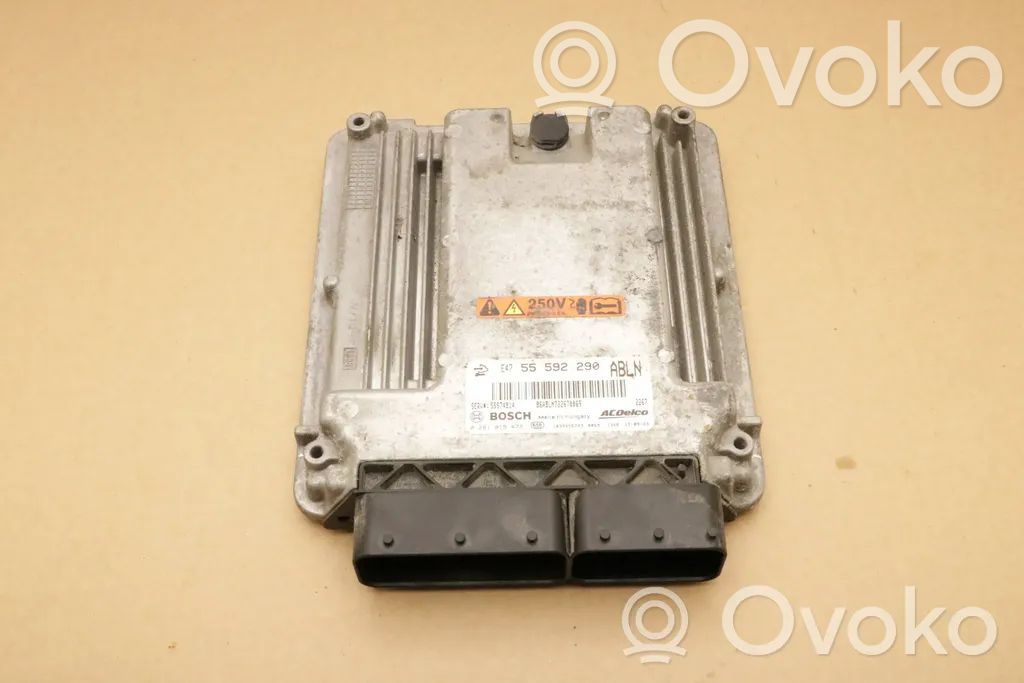 Opel Astra J Engine control unit/module 