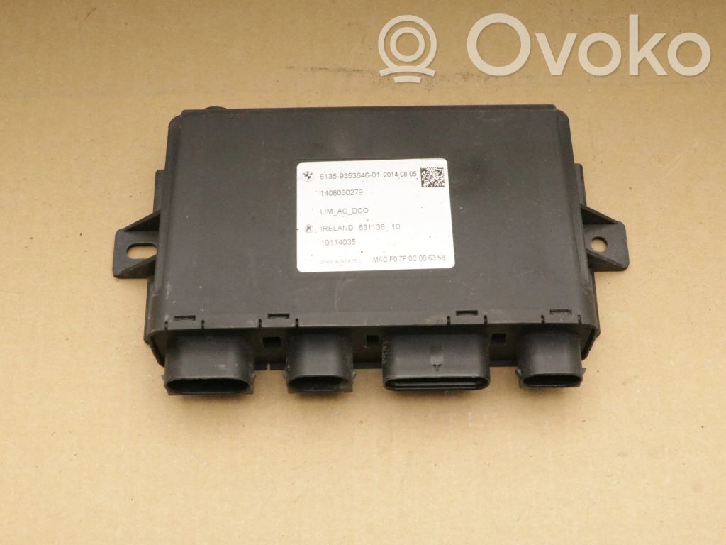 BMW i3 Other control units/modules 
