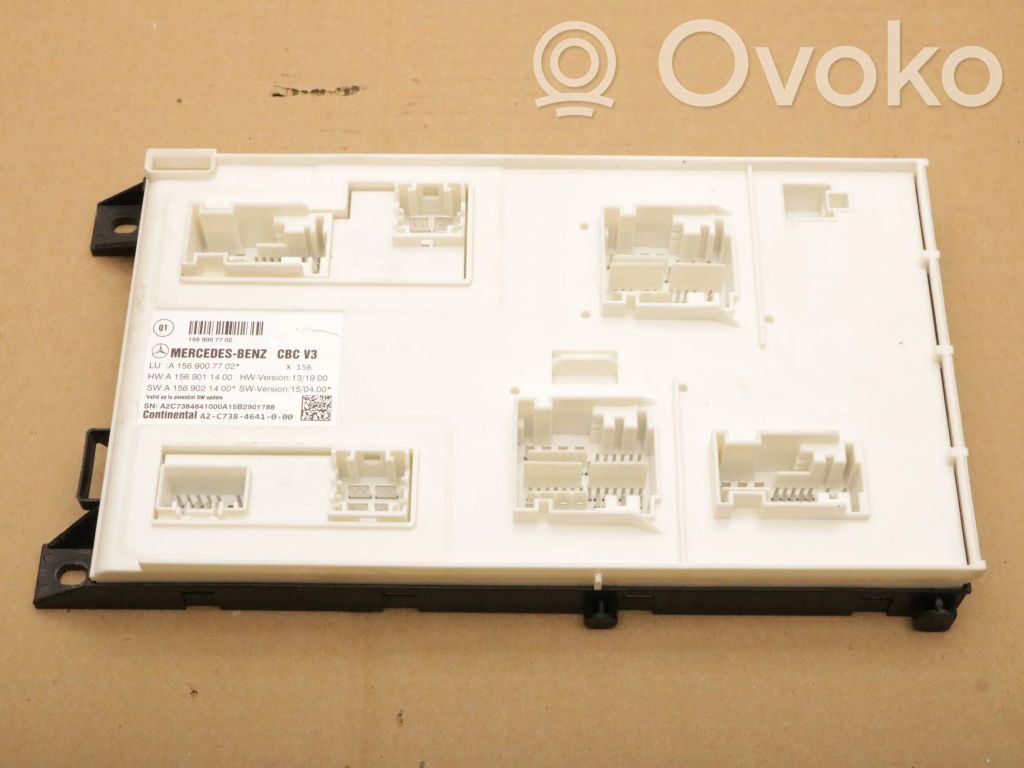 Mercedes-Benz CLA C117 X117 W117 Comfort/convenience module 