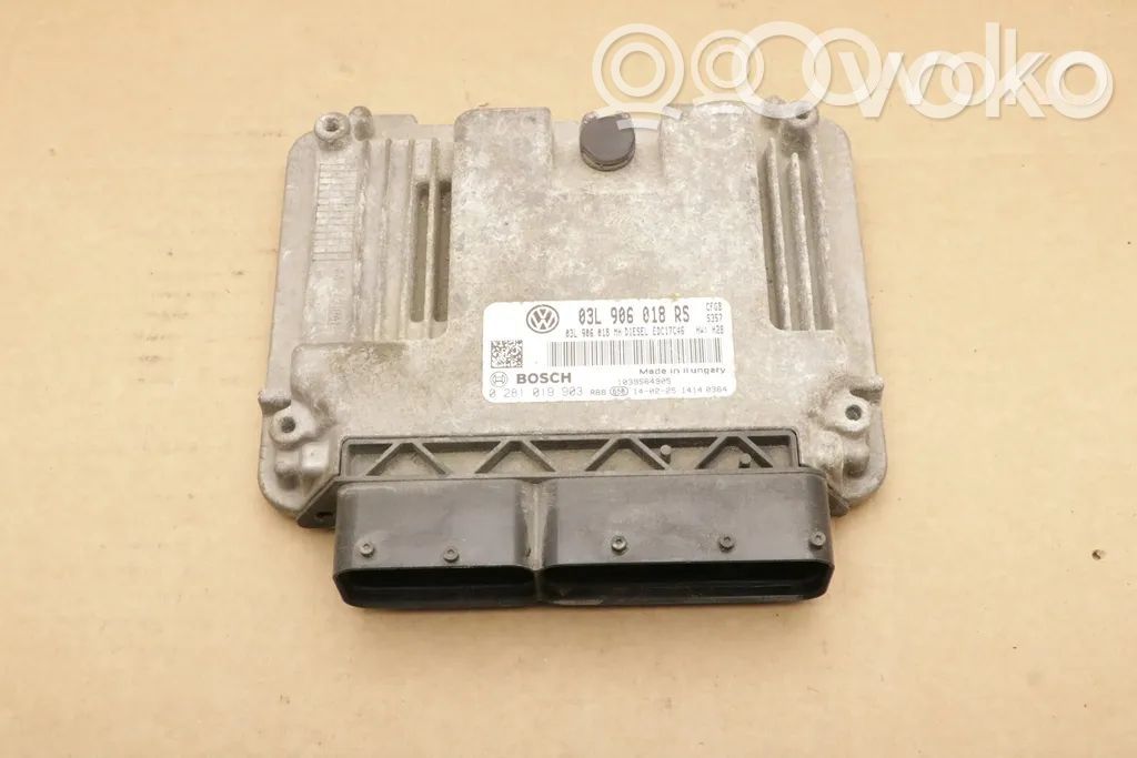 Skoda Superb B6 (3T) Engine control unit/module 