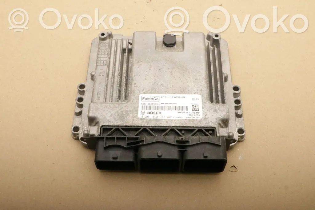 Engine control unit/module   0281018781,AG912A650RK,AG912A650RK
