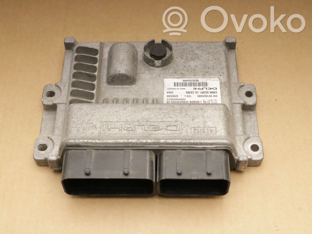 Engine control unit/module   9836164980,9836164980