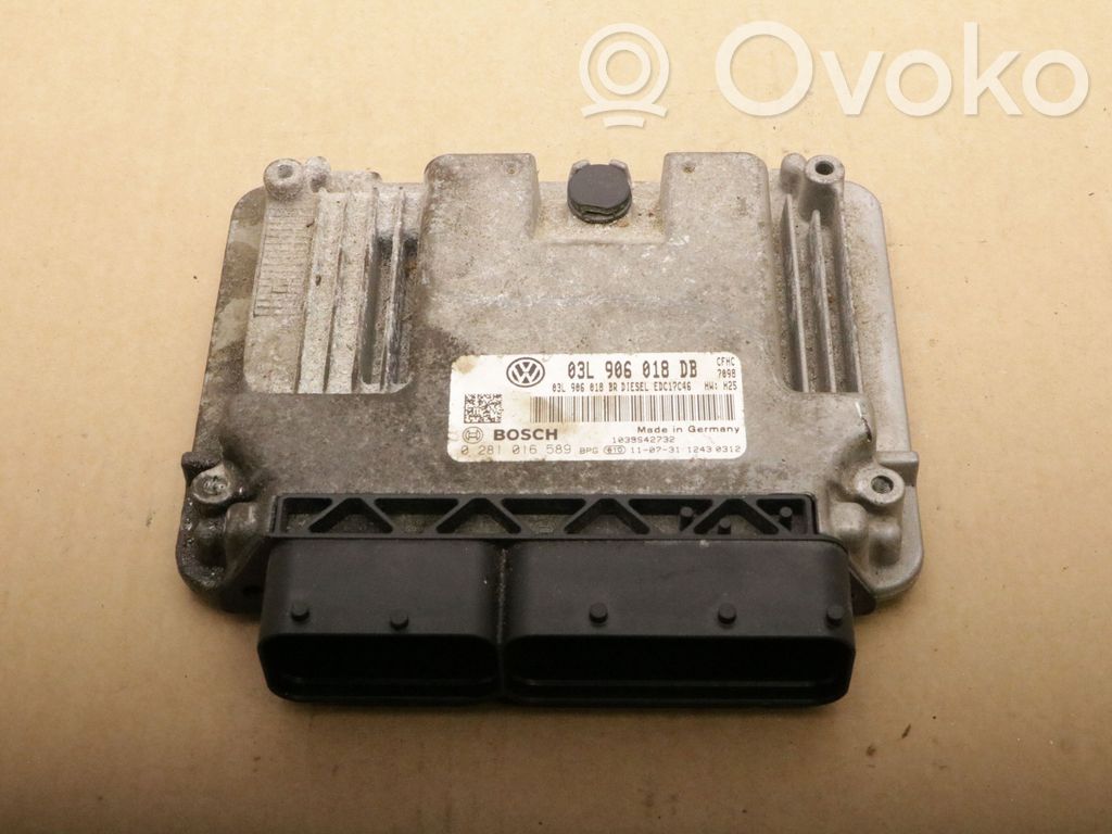 Skoda Yeti (5L) Engine control unit/module 