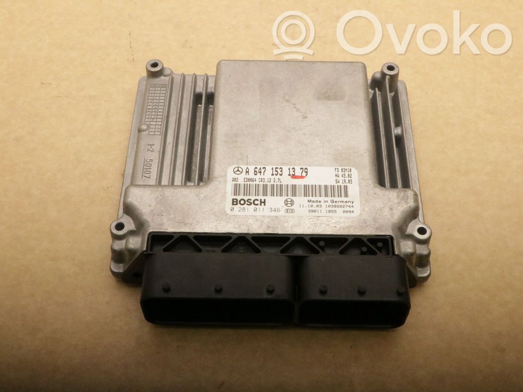 Mercedes-Benz E W211 Engine control unit/module 