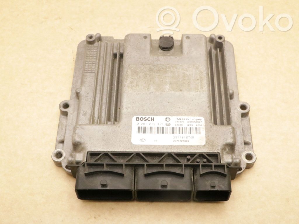 Renault Scenic III -  Grand scenic III Sterownik / Moduł ECU 