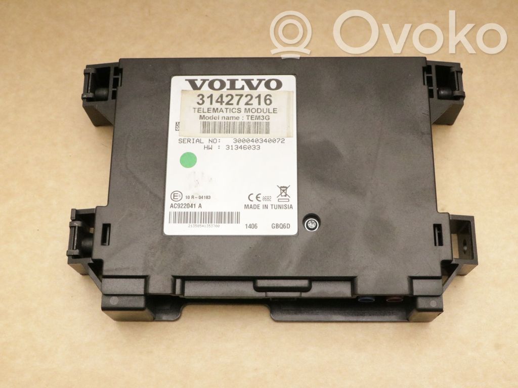 Volvo V60 Other control units/modules 
