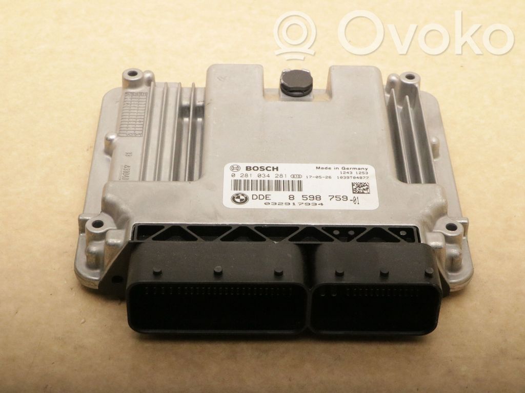 BMW 1 F20 F21 Engine control unit/module 
