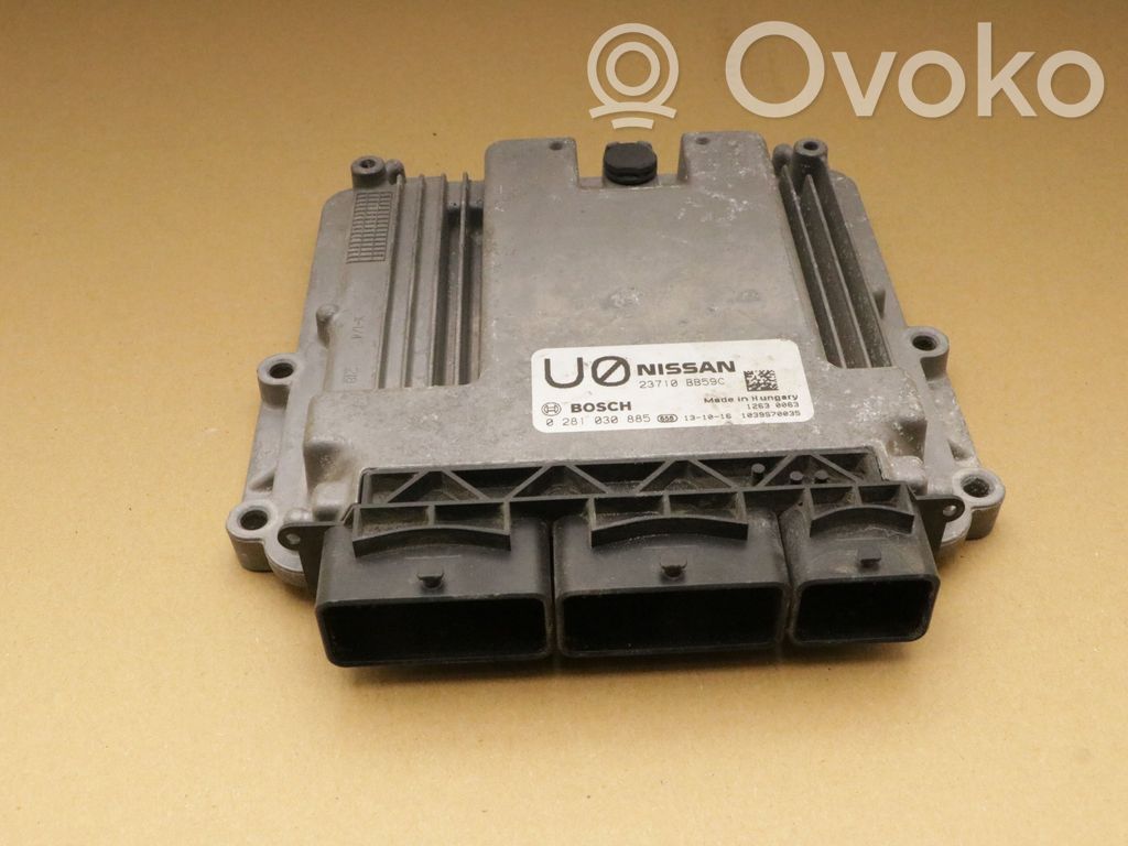 Engine control unit/module   0281030885,0281030885,23710BB59C