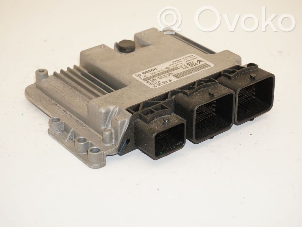 Engine control unit/module   9666319780,9666319780
