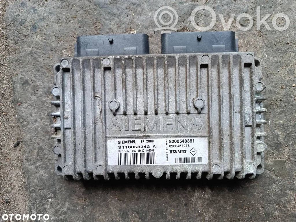 Renault Clio III Gearbox control unit/module 
