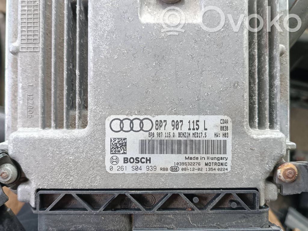 Audi A3 S3 8P Engine control unit/module 