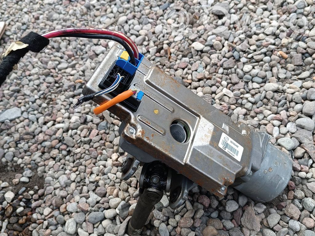Opel Corsa D Steering wheel axle 