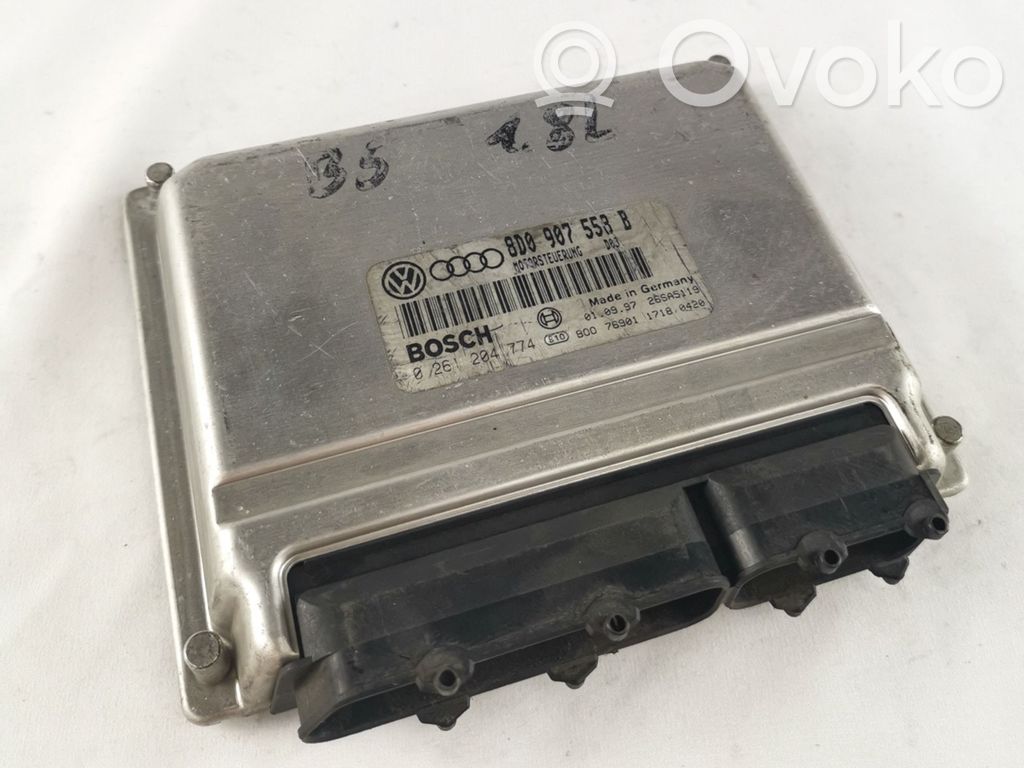 Engine control unit/module   8D0907558B,26SA5119,0261204774