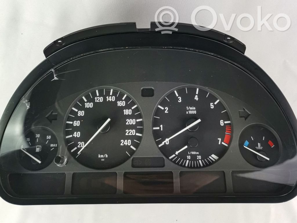 BMW 5 E39 Spidometrs (instrumentu panelī) 