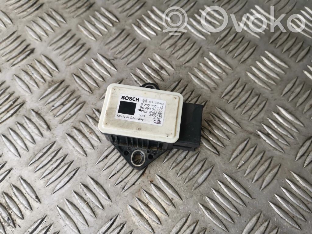 Citroen C4 I ESP acceleration yaw rate sensor 