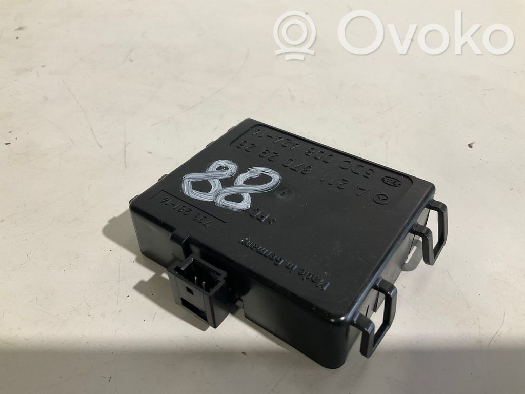 Mercedes-Benz E W211 Sensor de lluvia 