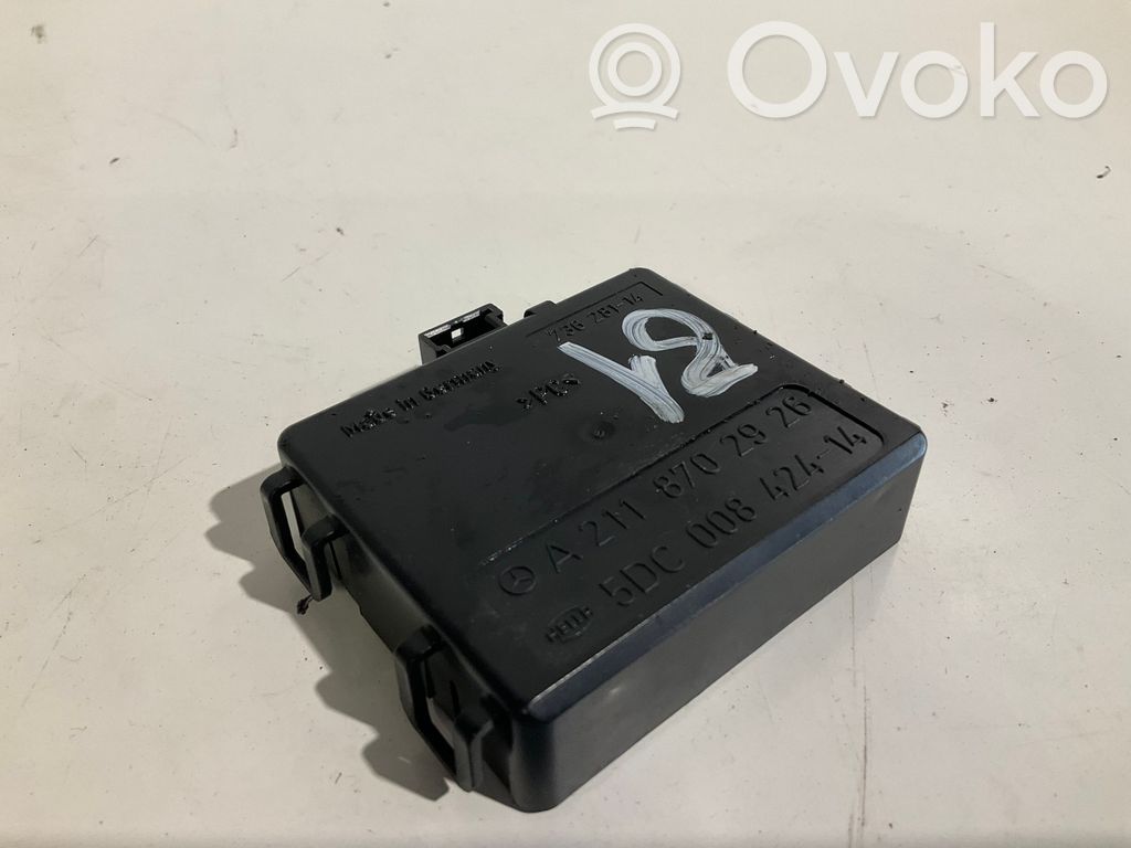 Mercedes-Benz E W211 Sensor de lluvia 