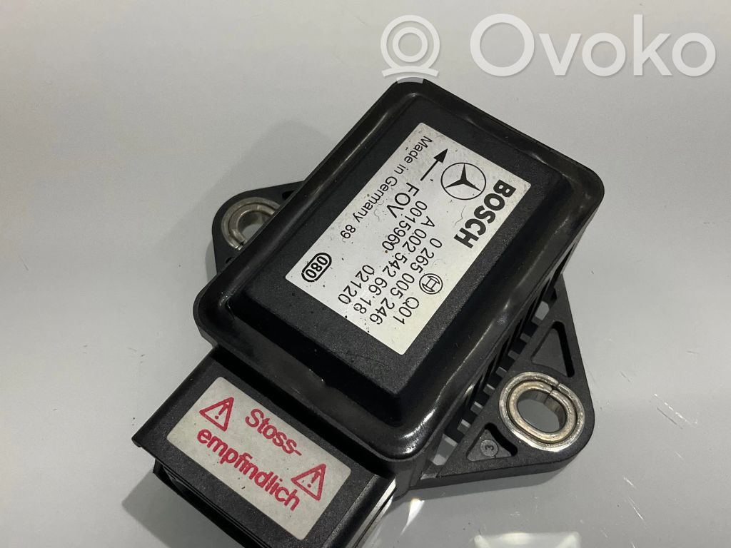 Mercedes-Benz E W211 ESP acceleration yaw rate sensor 