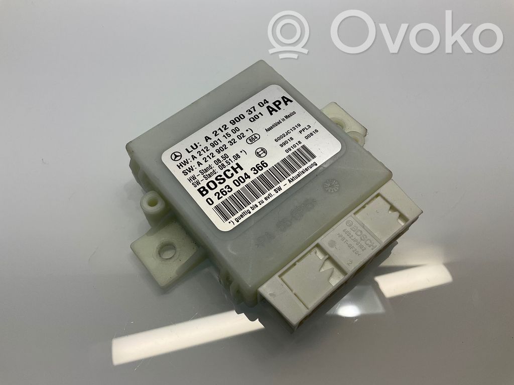 Mercedes-Benz E C207 W207 Parking PDC control unit/module 