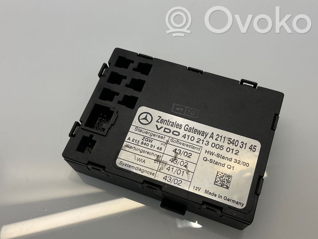 Mercedes-Benz E W211 Gateway control module 