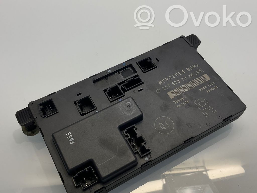 Door control unit/module   2118707026,00401702,A2118707026